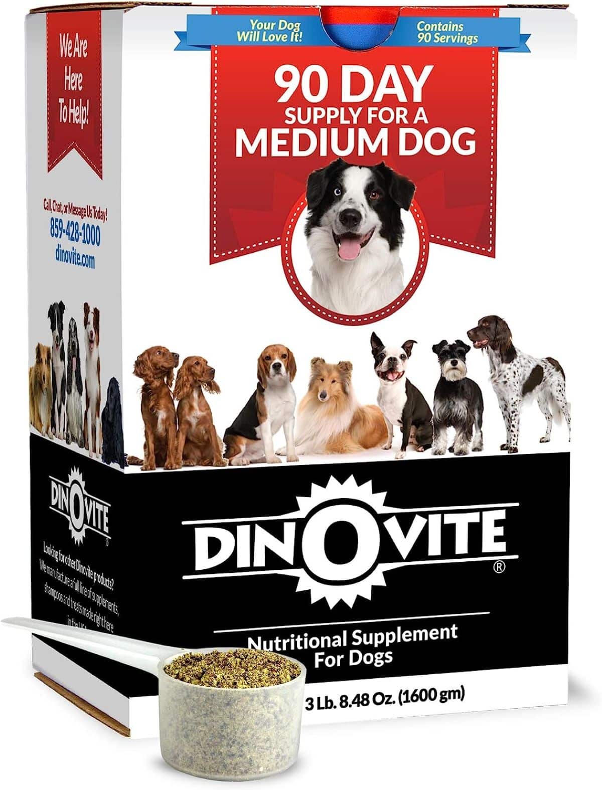 Dinovite Probiotic Supplement for Dogs